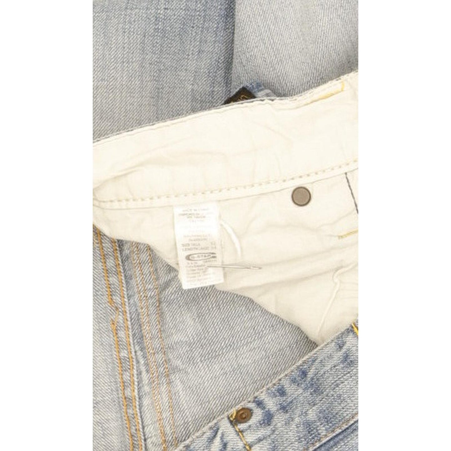 G-Star Core Slacks Men Blue Bootcut Slim Jeans W32 L32