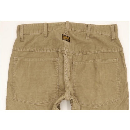 G-Star Elwood Men Beige Straight Regular Trousers W32 L32