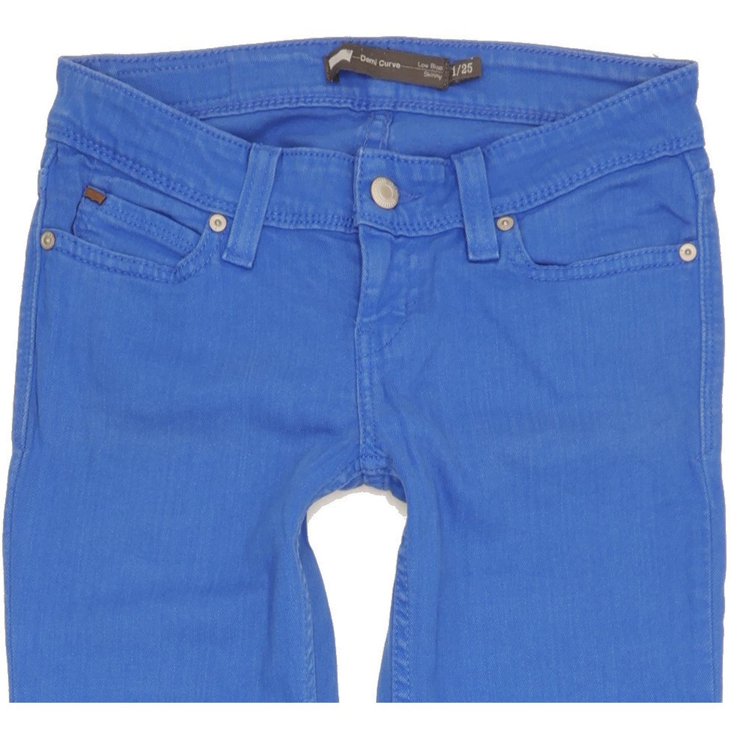 Levi's Demi Curve Women Blue Skinny Slim Stretch Jeans W25 L31