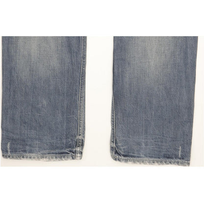 G-Star Attacc Men Blue Straight Regular Jeans W33 L32