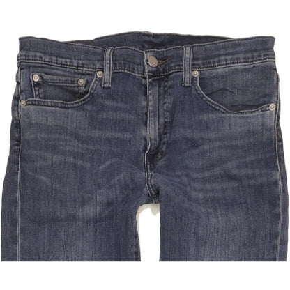 Levi's 511 Men Blue Straight Slim Stretch Jeans W32 L32