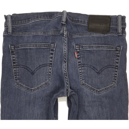 Levi's 511 Men Blue Straight Slim Stretch Jeans W32 L32
