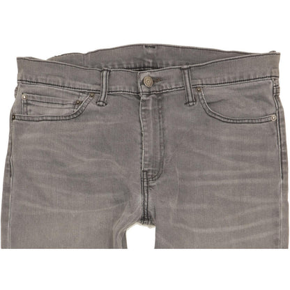 Levi's 511 Men Grey Straight Slim Stretch Jeans W36 L33
