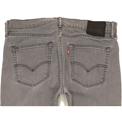 Levi's 511 Men Grey Straight Slim Stretch Jeans W36 L33