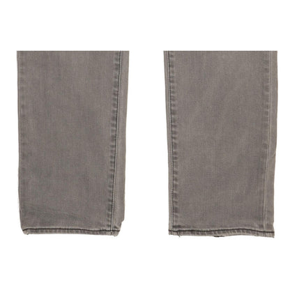 Levi's 511 Men Grey Straight Slim Stretch Jeans W36 L33