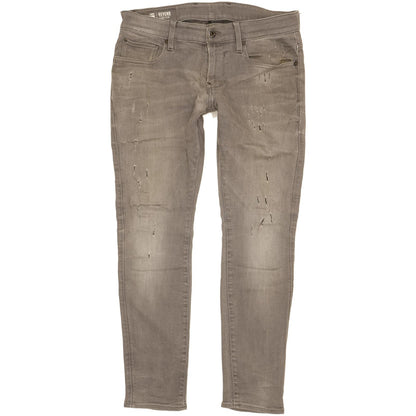 G-Star Revend Men Grey Skinny Slim Stretch Jeans W32 L29