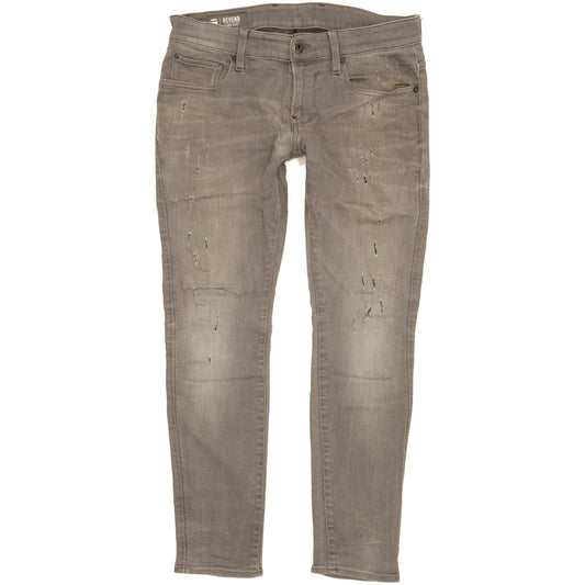 G-Star Revend Men Grey Skinny Slim Stretch Jeans W32 L29