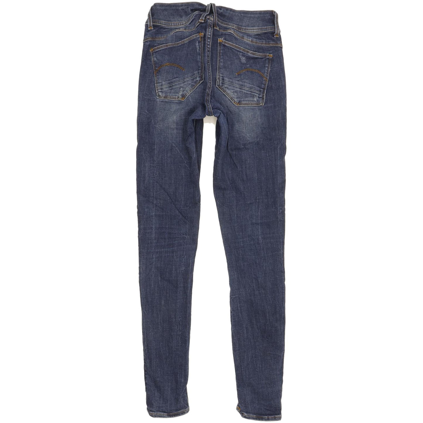 G-Star Lynn d-Mid Women Blue Skinny Slim Stretch Jeans W27 L32