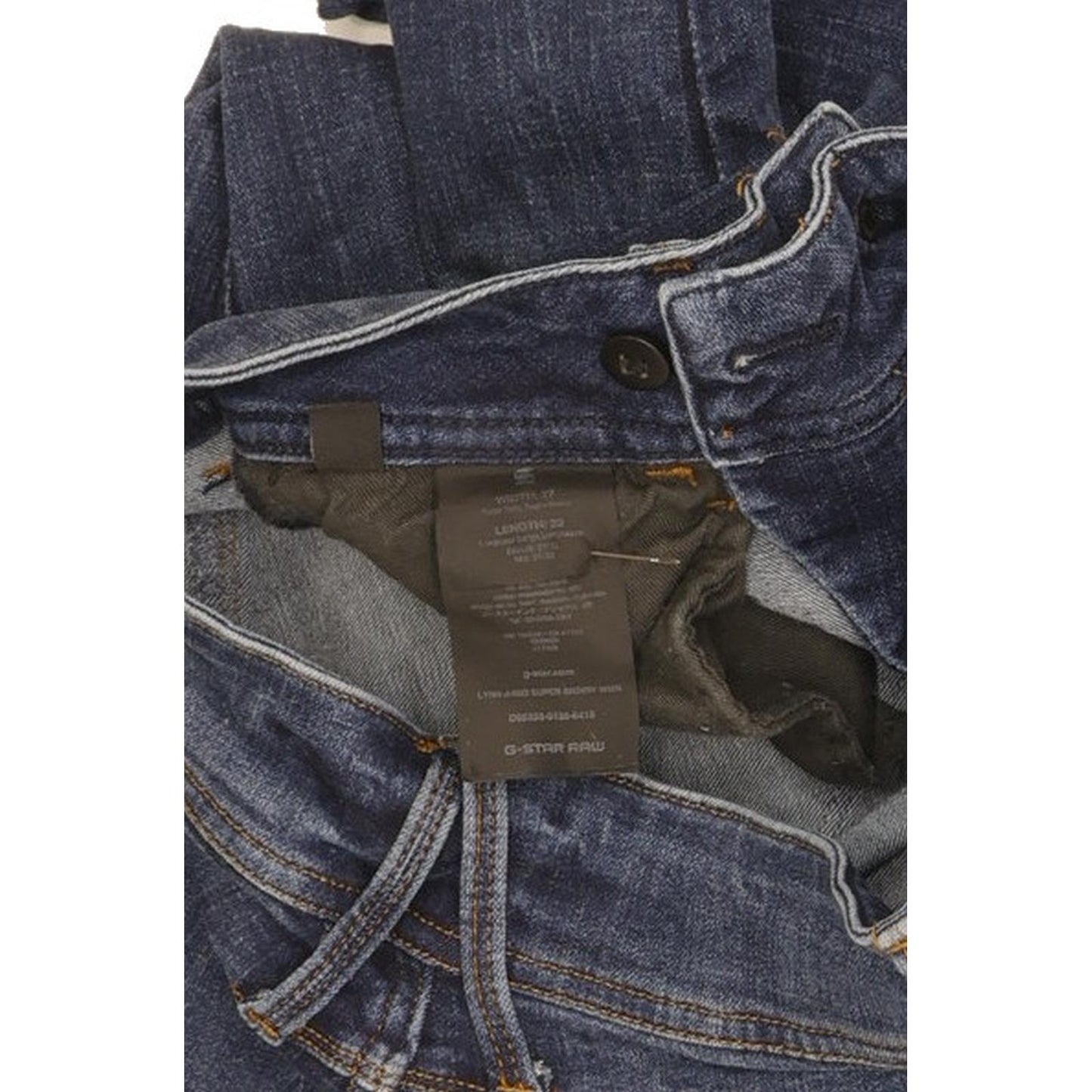 G-Star Lynn d-Mid Women Blue Skinny Slim Stretch Jeans W27 L32