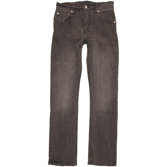 Levi's 517 Men Black Straight Slim Stretch Jeans W30 L31