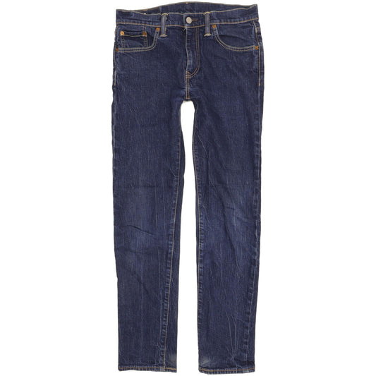 Levi's 502 Men Blue Tapered Regular Stretch Jeans W29 L31