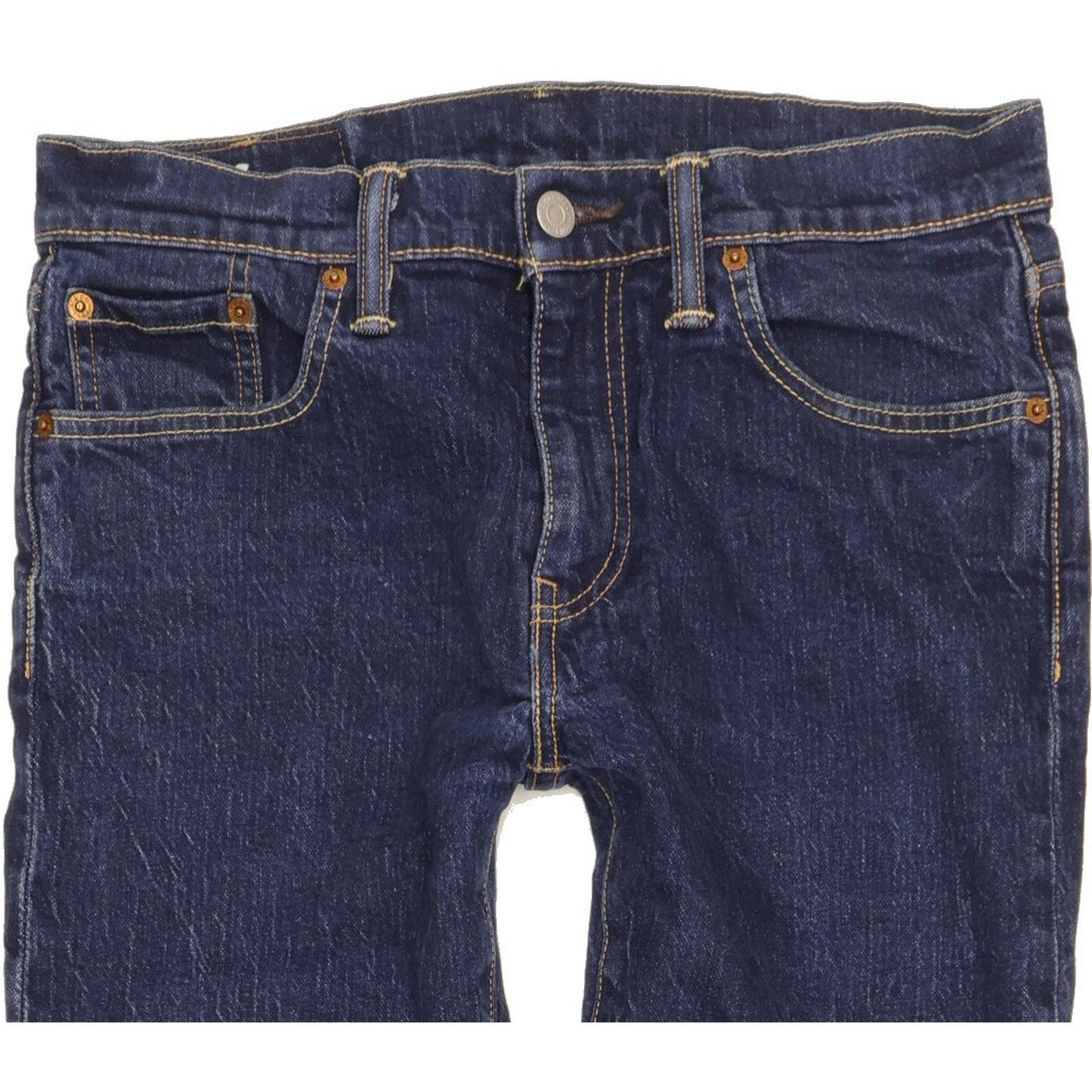 Levi's 502 Men Blue Tapered Regular Stretch Jeans W29 L31