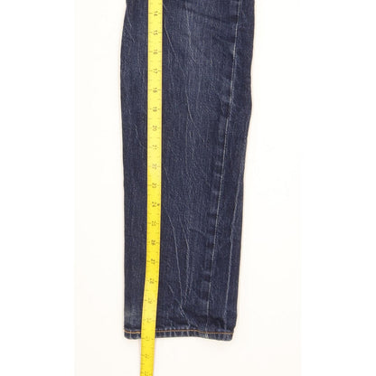 Levi's 502 Men Blue Tapered Regular Stretch Jeans W29 L31