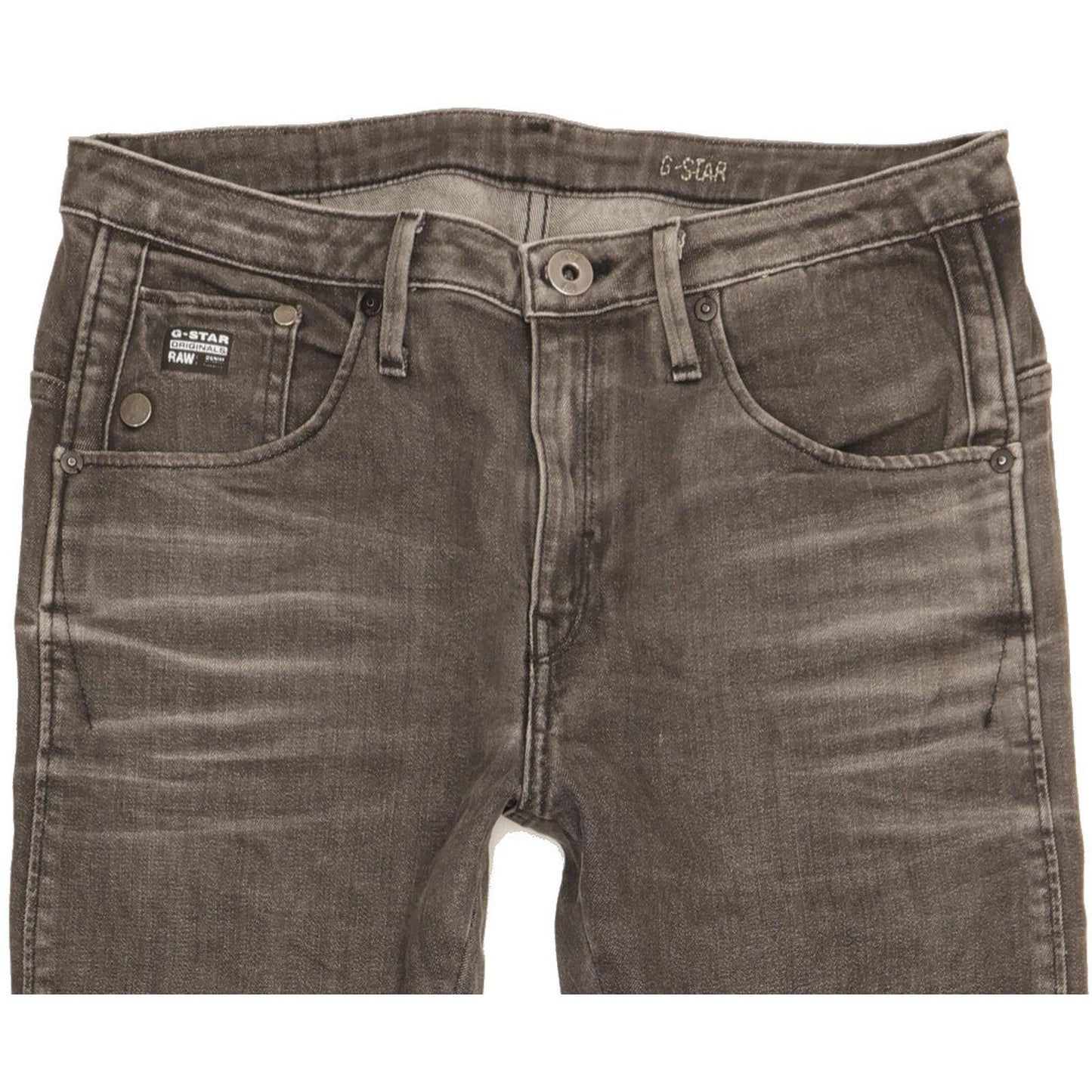 G-Star Arc 3D Women Grey Tapered Slim Stretch Jeans W27 L30