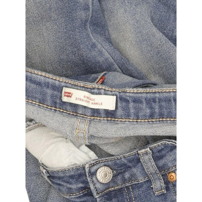 Levi's Ribcage Kids Blue Straight Slim Stretch Jeans W26 L30