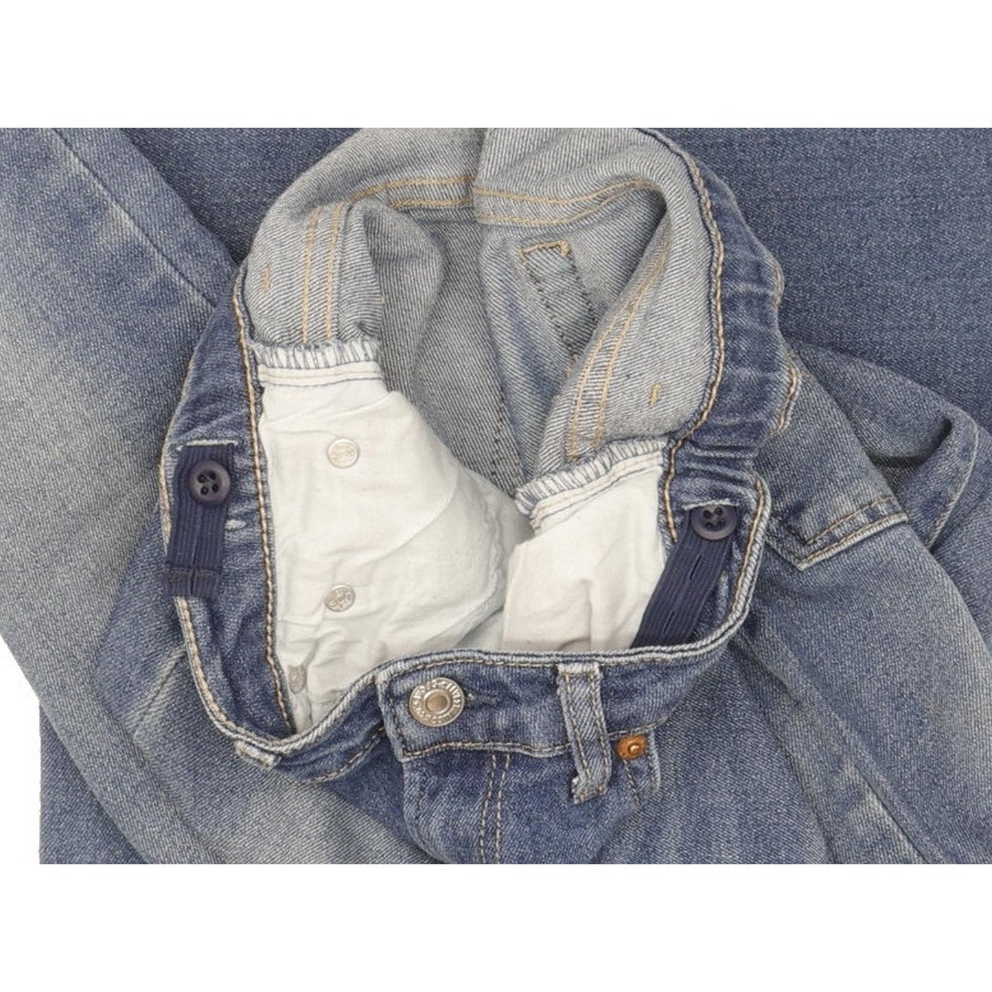 Levi's Ribcage Kids Blue Straight Slim Stretch Jeans W26 L30