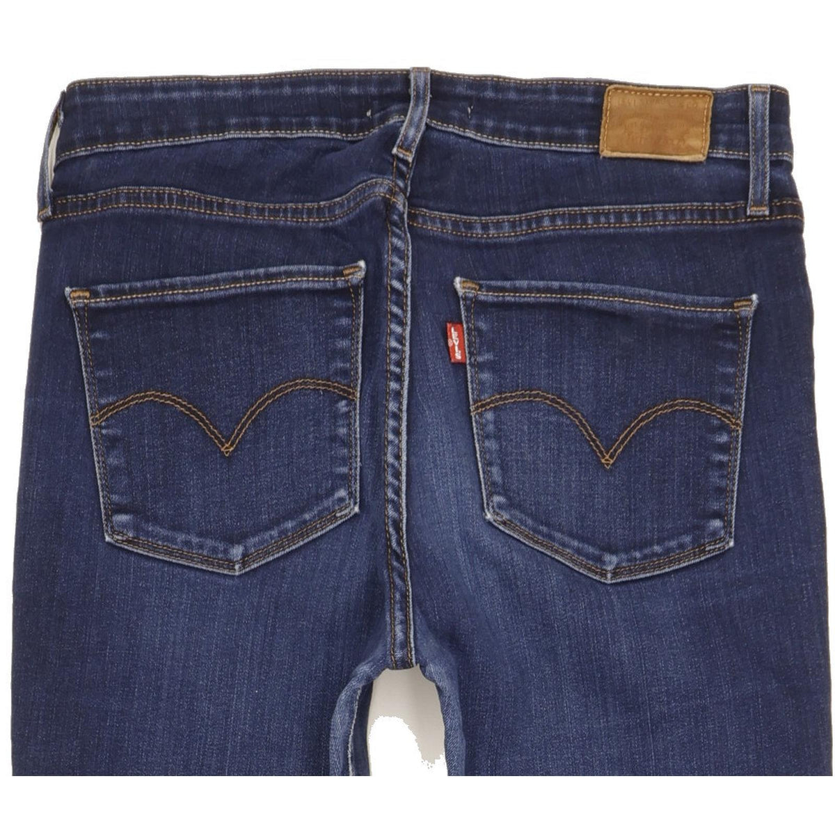Levi's 721 Women Blue Skinny Slim Stretch Jeans W30 L32