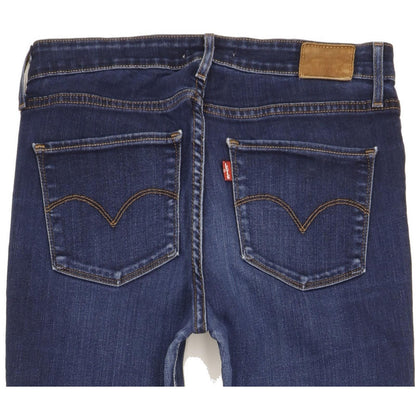 Levi's 721 Women Blue Skinny Slim Stretch Jeans W30 L32