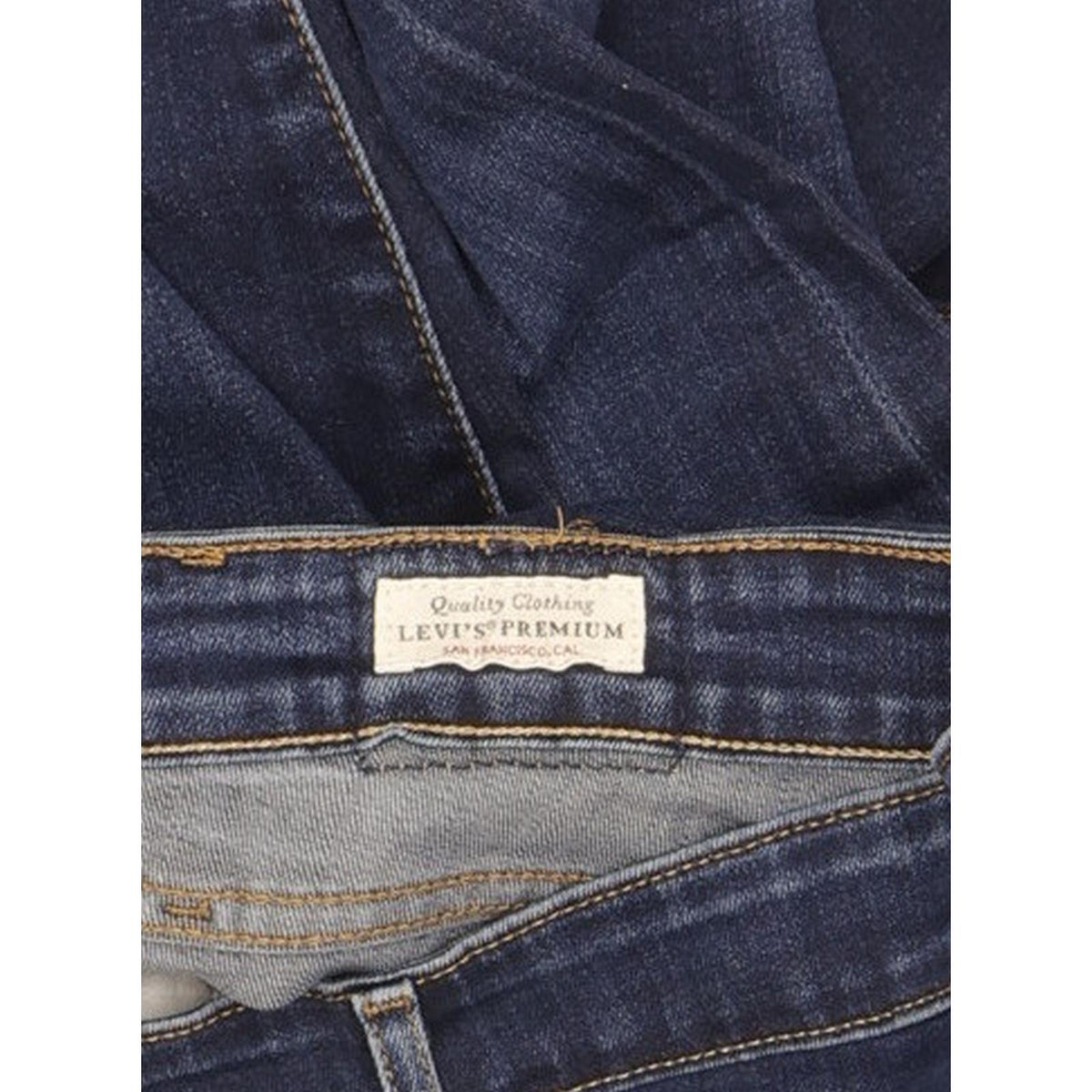 Levi's 721 Women Blue Skinny Slim Stretch Jeans W30 L32