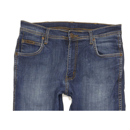 Wrangler Arizona Men Blue Straight Regular Stretch Jeans W32 L33