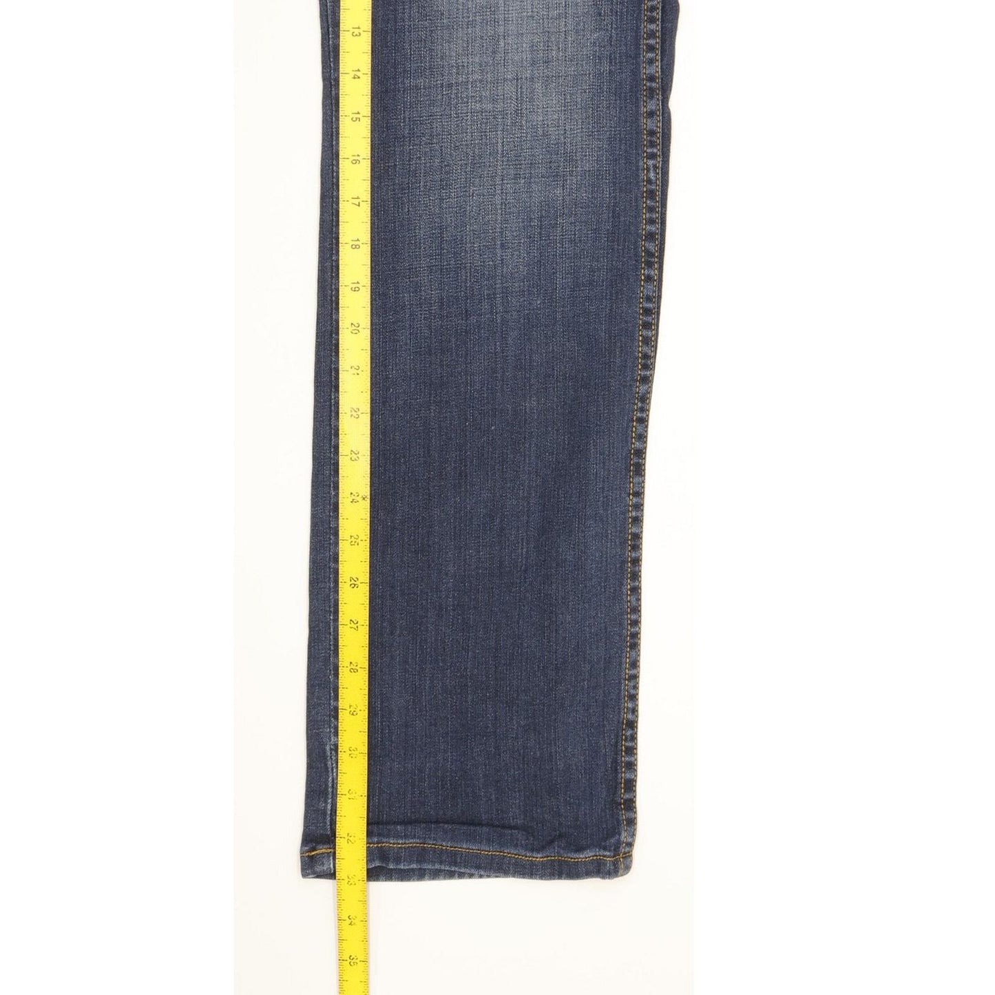 Wrangler Arizona Men Blue Straight Regular Stretch Jeans W32 L33