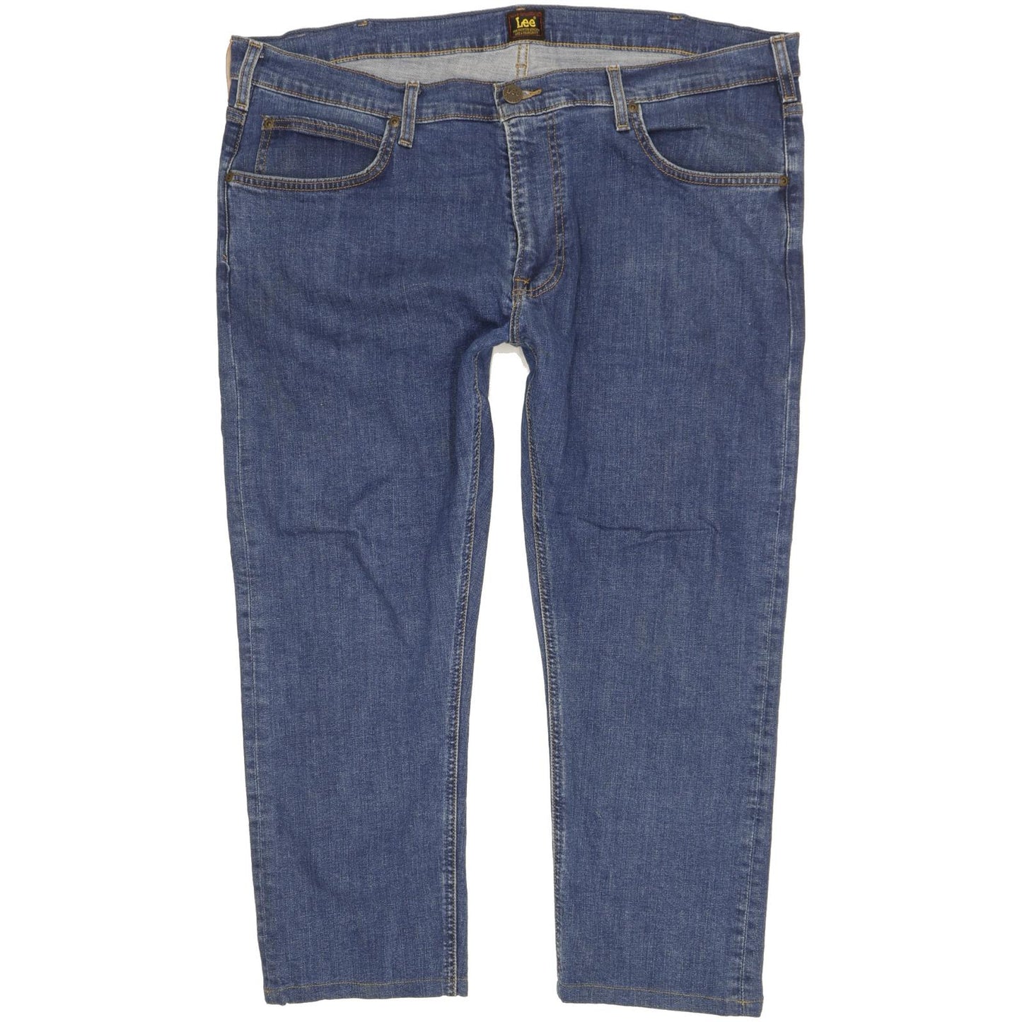 Lee Luke Men Blue Skinny Slim Stretch Jeans W38 L24