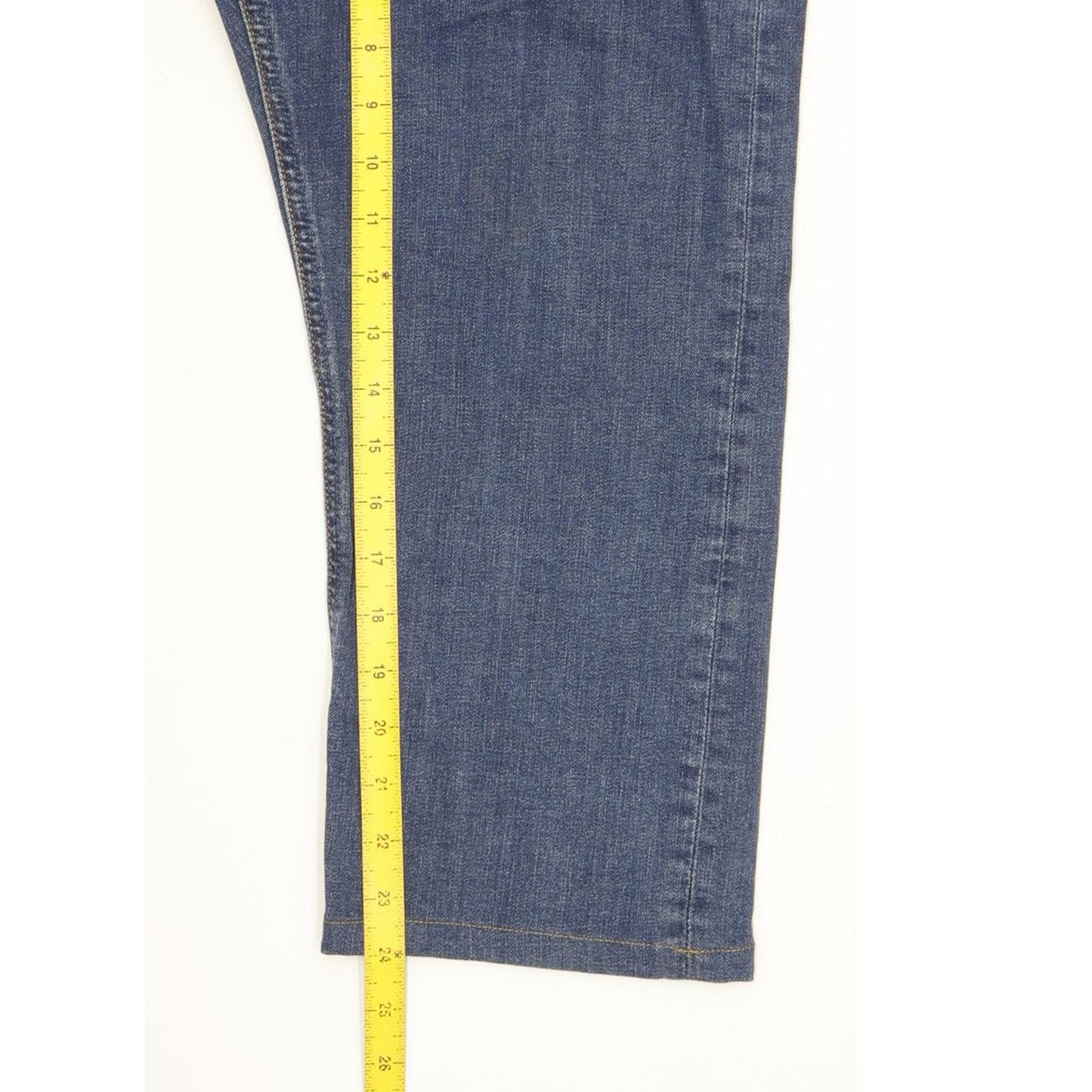 Lee Luke Men Blue Skinny Slim Stretch Jeans W38 L24