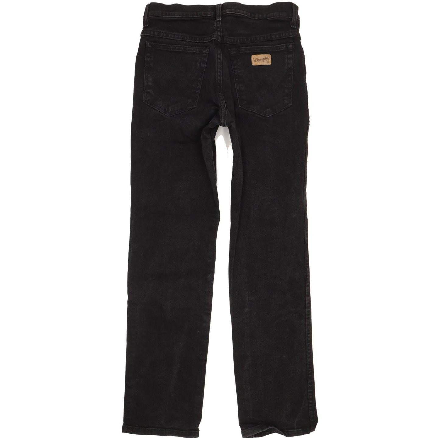 Wrangler Texas Men Black Straight Regular Stretch Jeans W31 L31