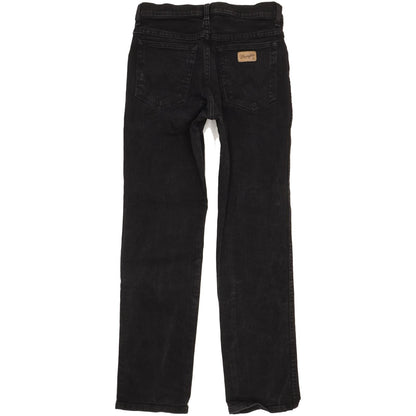 Wrangler Texas Men Black Straight Regular Stretch Jeans W31 L31
