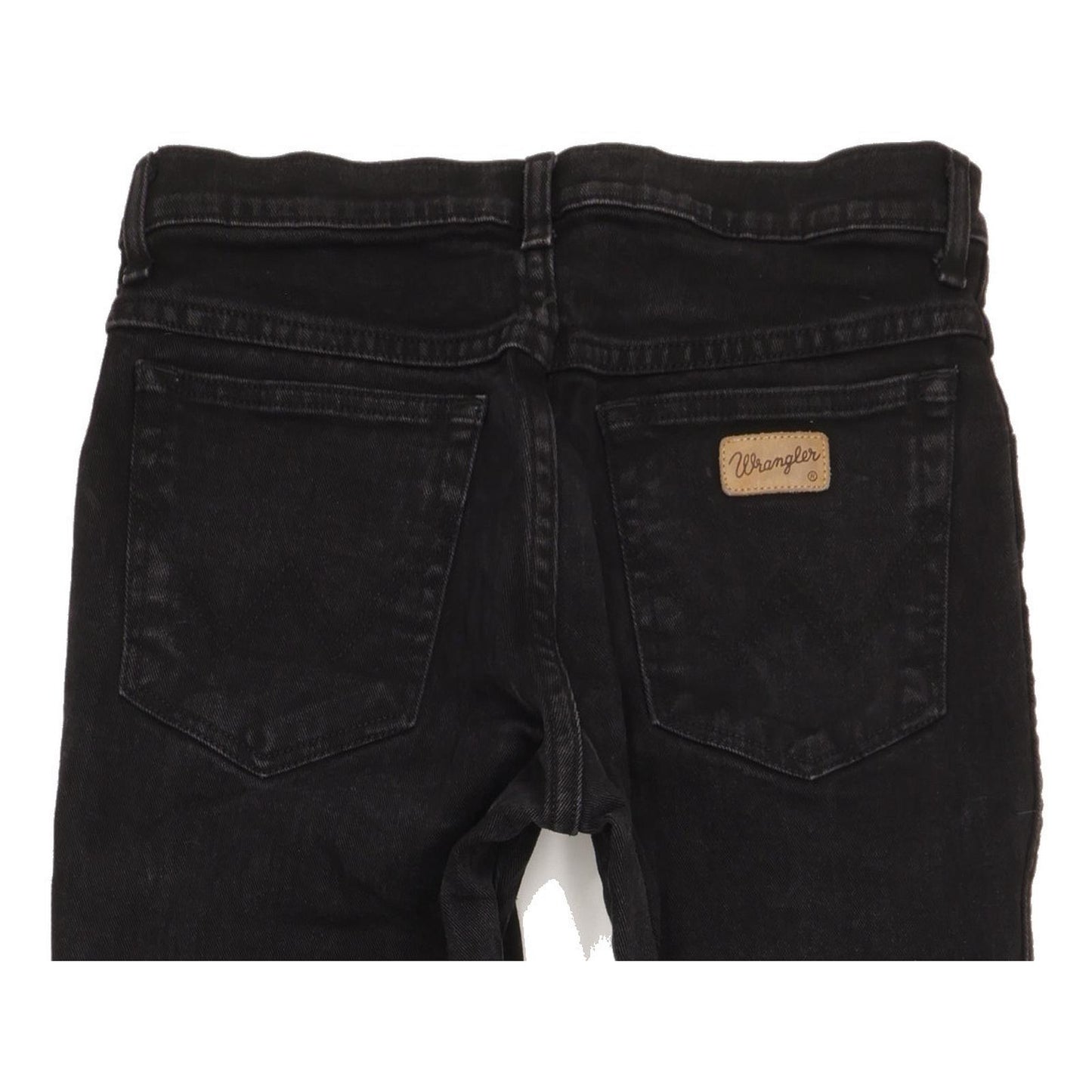 Wrangler Texas Men Black Straight Regular Stretch Jeans W31 L31