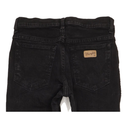 Wrangler Texas Men Black Straight Regular Stretch Jeans W31 L31