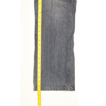 Wrangler Dayton Men Blue Straight Regular Jeans W33 L29