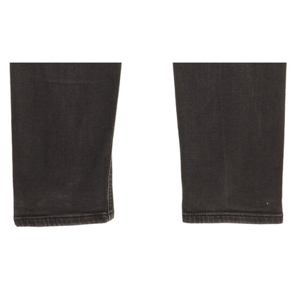 Lee Malone Men Black Skinny Slim Stretch Jeans W33 L30