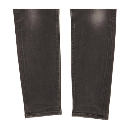 Lee Malone Men Black Skinny Slim Stretch Jeans W33 L30