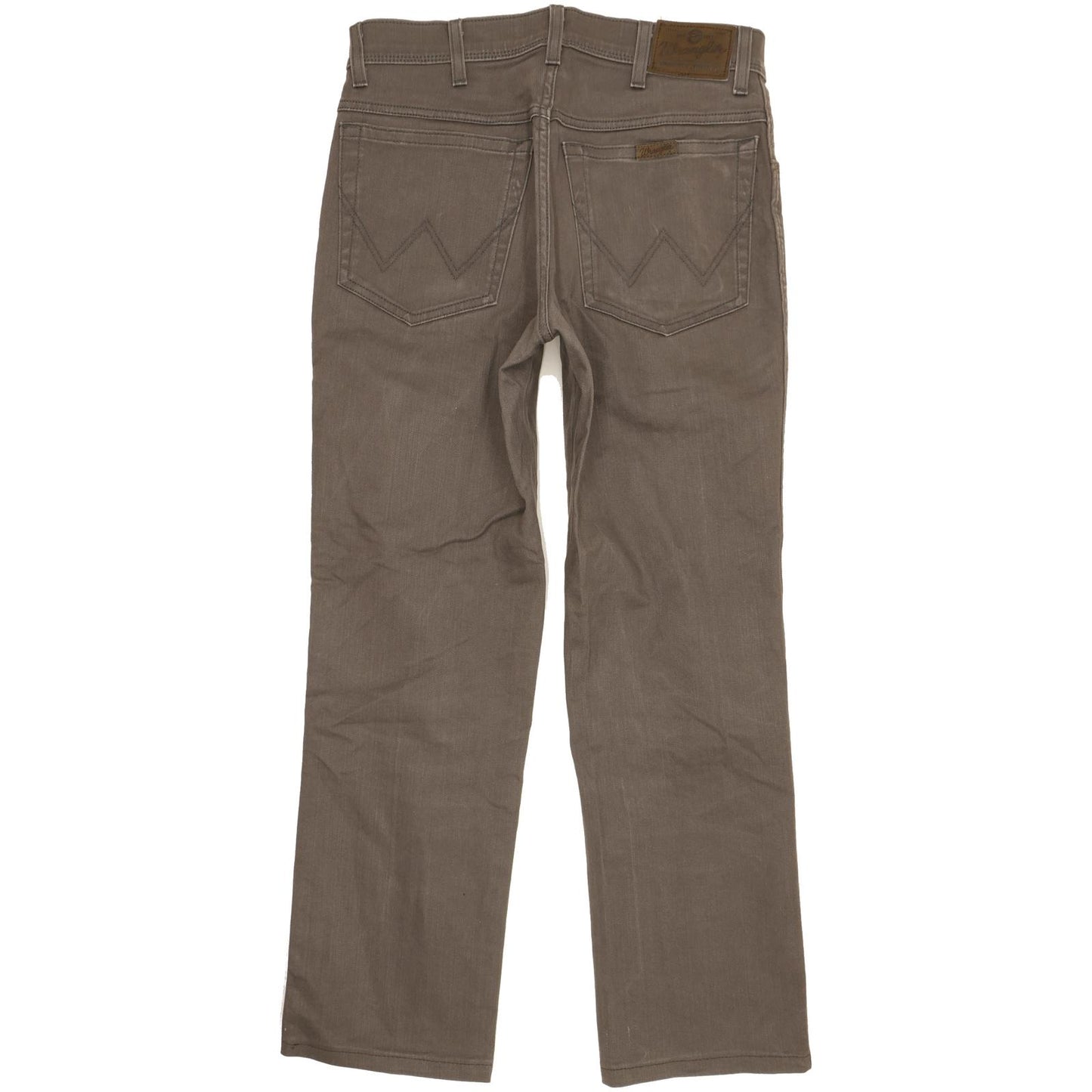 Wrangler Durable Quality Men Grey Straight Regular Stretch Jeans W31 L28