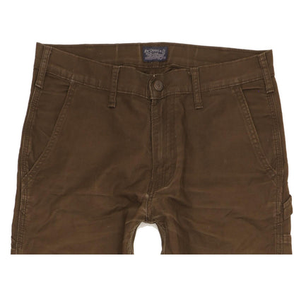 Levi's Men Brown Straight Regular Stretch Jeans W30 L29