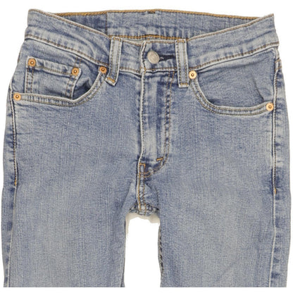 Levi's 519 Men Blue Skinny Slim Stretch Jeans W28 L28
