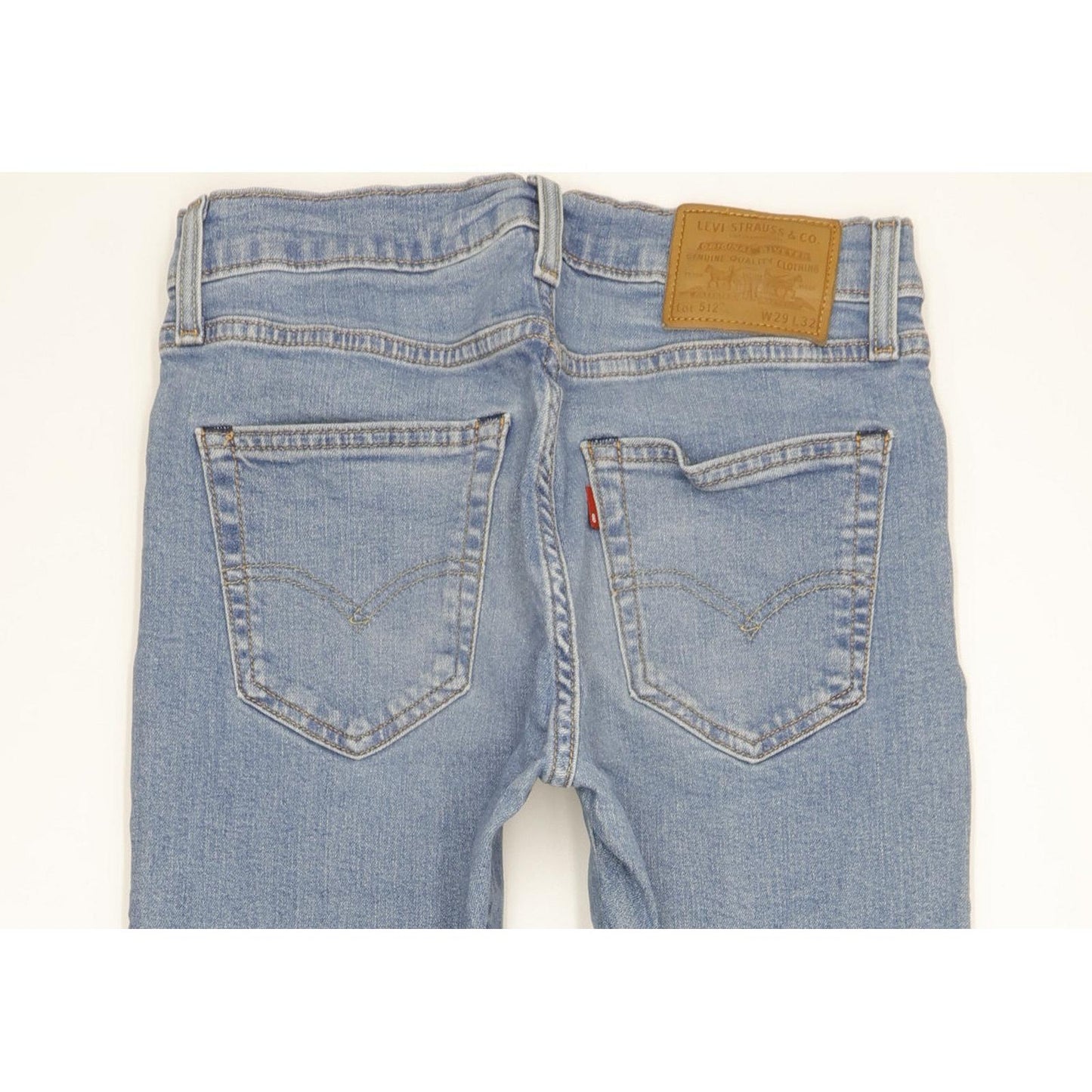 Levi's 512 Men Blue Skinny Slim Stretch Jeans W29 L30