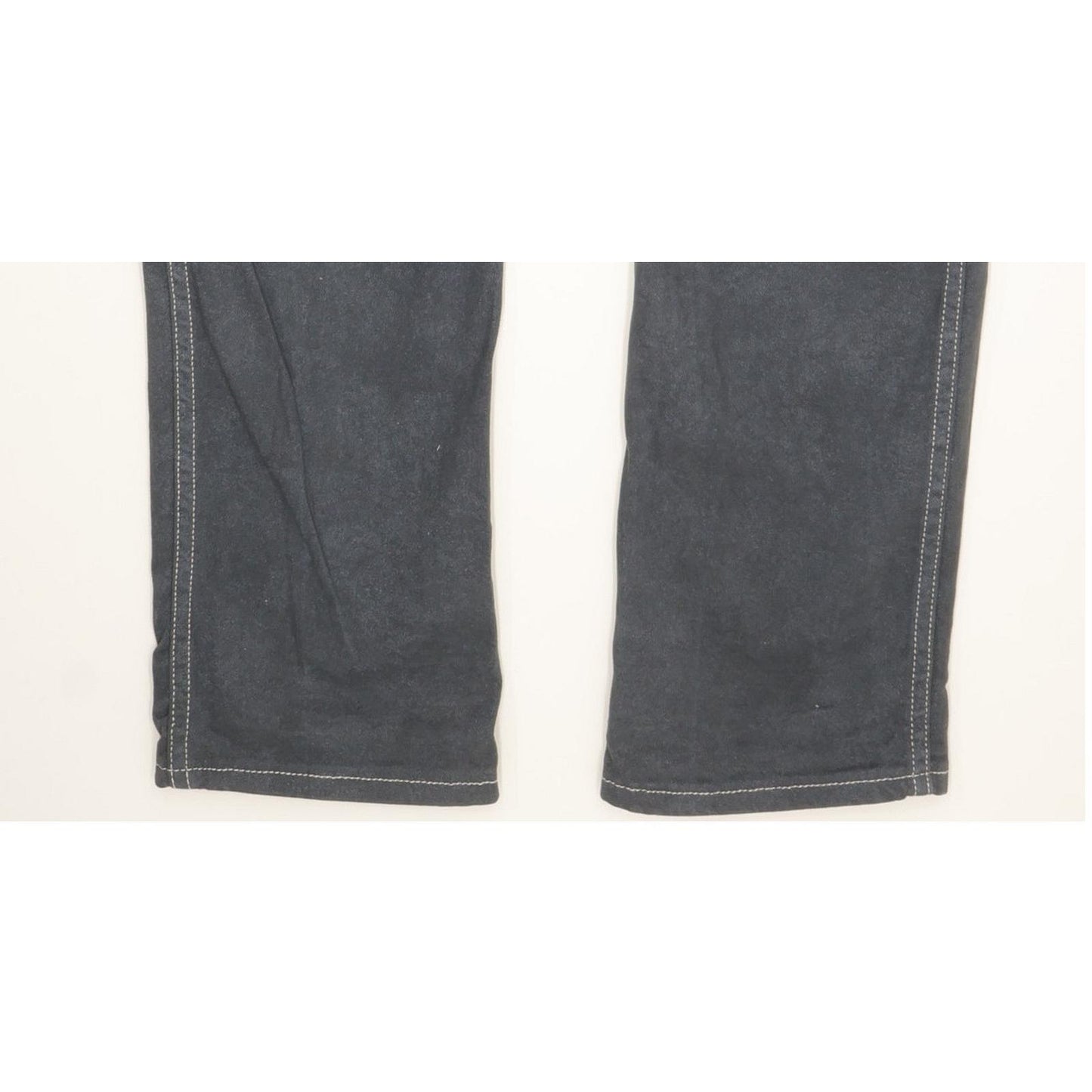 Wrangler Bill Men Grey Straight Slim Stretch Jeans W29 L32