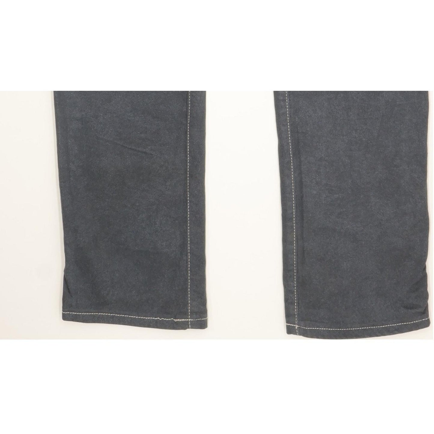 Wrangler Bill Men Grey Straight Slim Stretch Jeans W29 L32