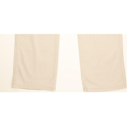 Wrangler Arizona Men Beige Straight Regular Stretch Jeans W32 L32