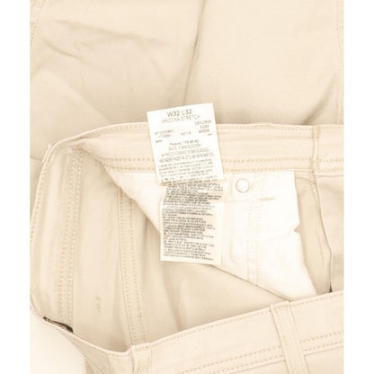 Wrangler Arizona Men Beige Straight Regular Stretch Jeans W32 L32