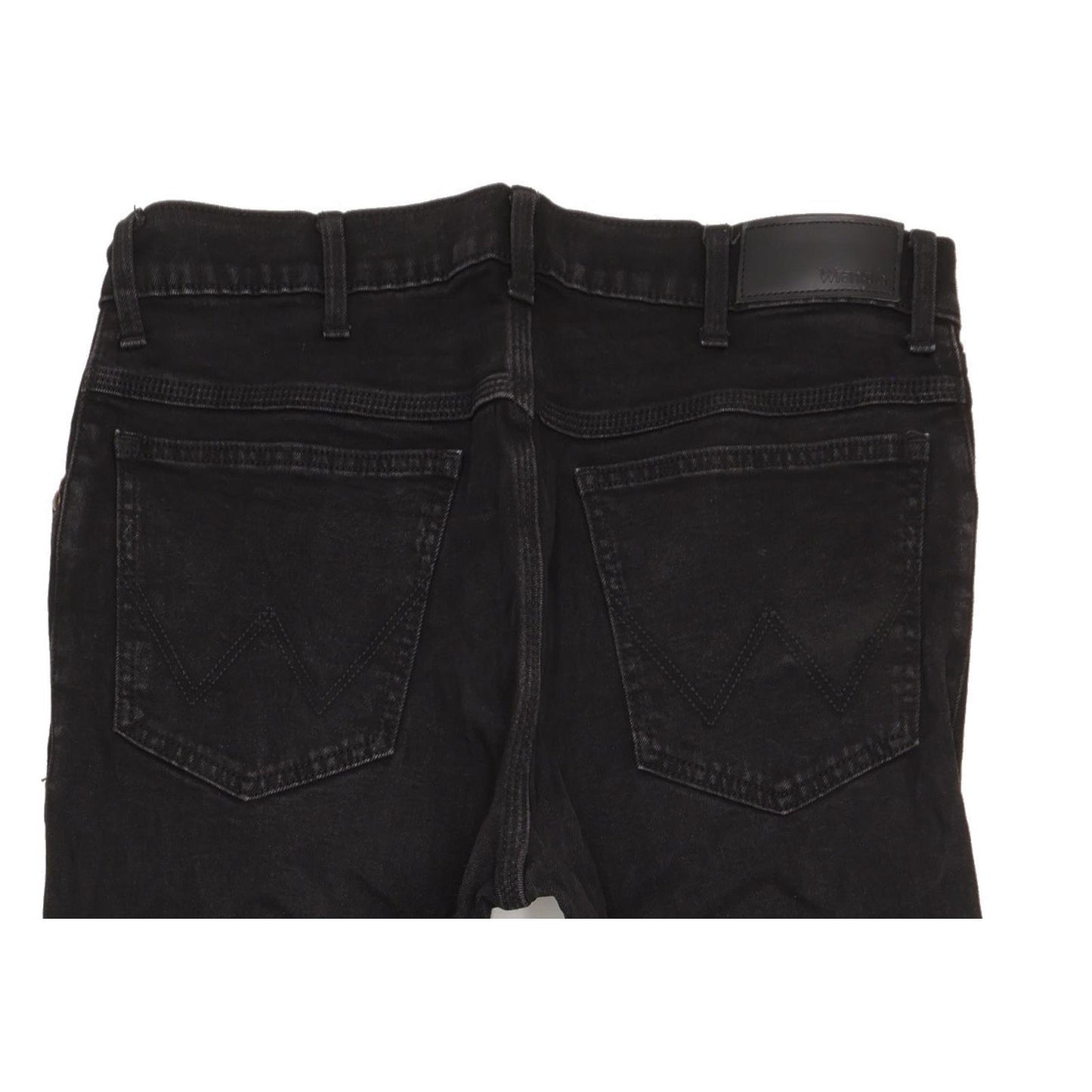 Wrangler Men Black Straight Regular Stretch Jeans W34 L29