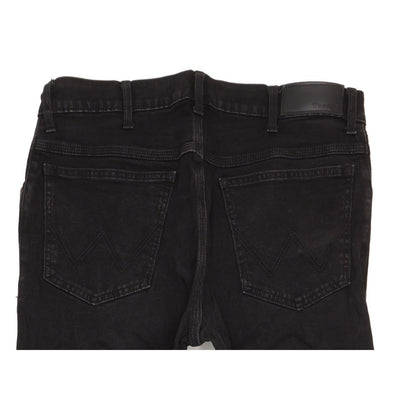 Wrangler Men Black Straight Regular Stretch Jeans W34 L29