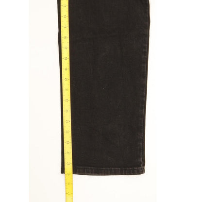 Wrangler Men Black Straight Regular Stretch Jeans W34 L29