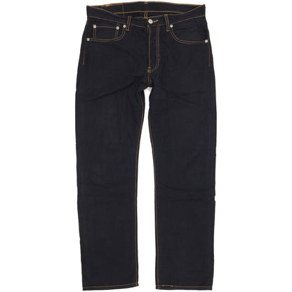 Levi's 501 Men Navy Straight Regular Trousers W32 L30