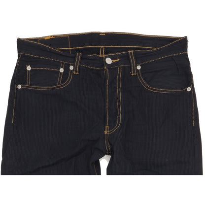 Levi's 501 Men Navy Straight Regular Trousers W32 L30