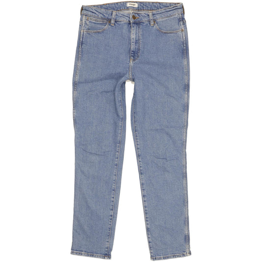 Wrangler Retro Men Blue Skinny Slim Stretch Jeans W30 L29