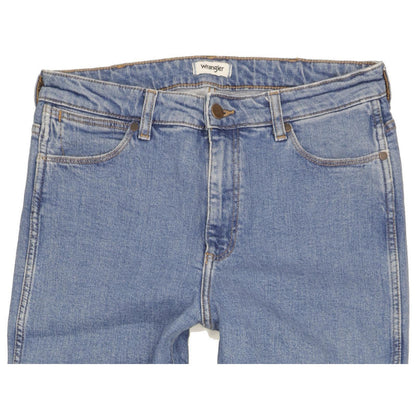 Wrangler Retro Men Blue Skinny Slim Stretch Jeans W30 L29