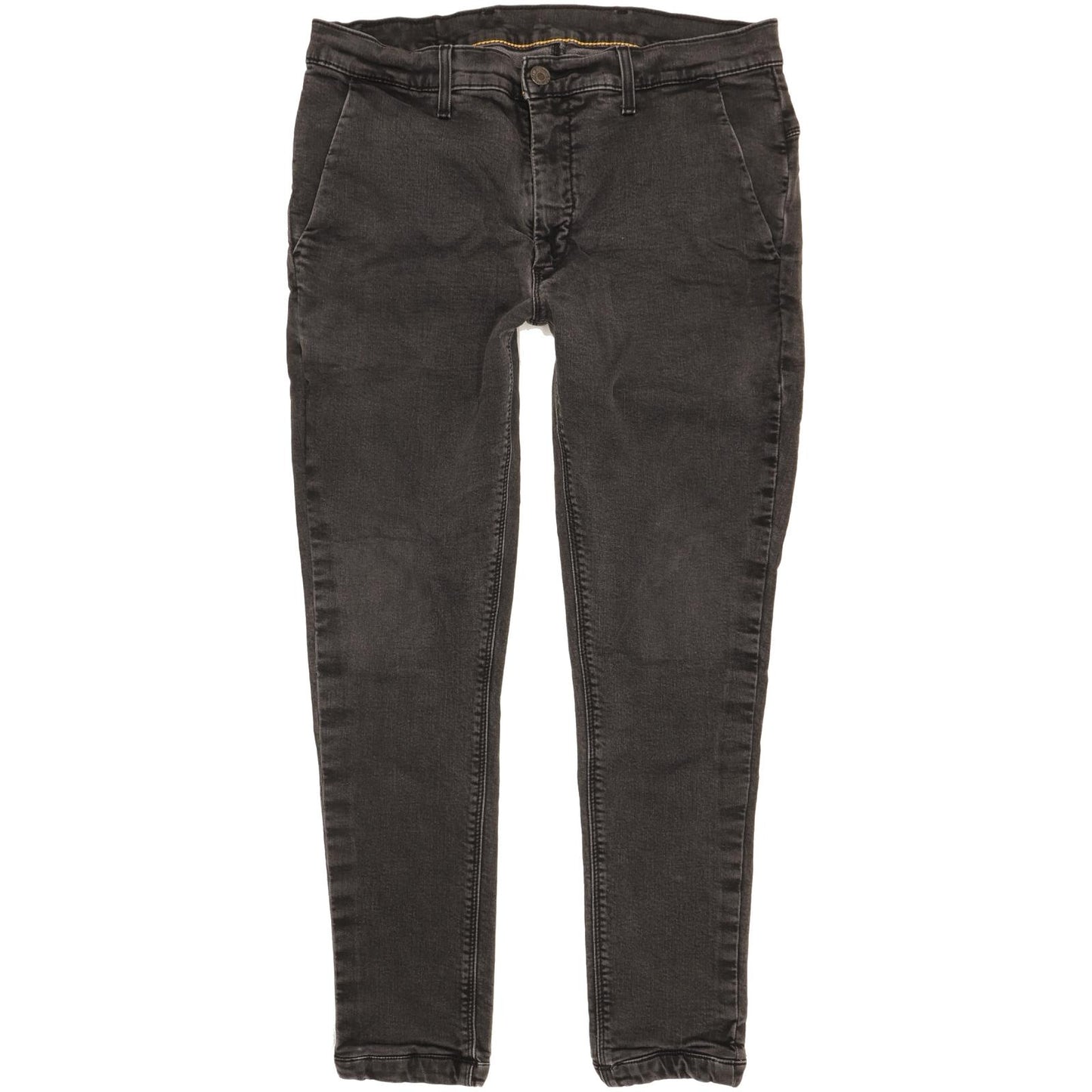 Levi's Men Black Skinny Slim Stretch Jeans W36 L28